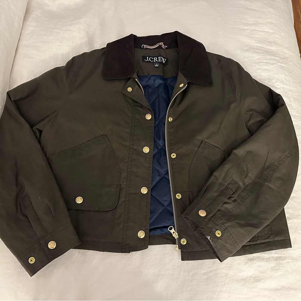J. Crew Women's Cropped Carpenter Jacket